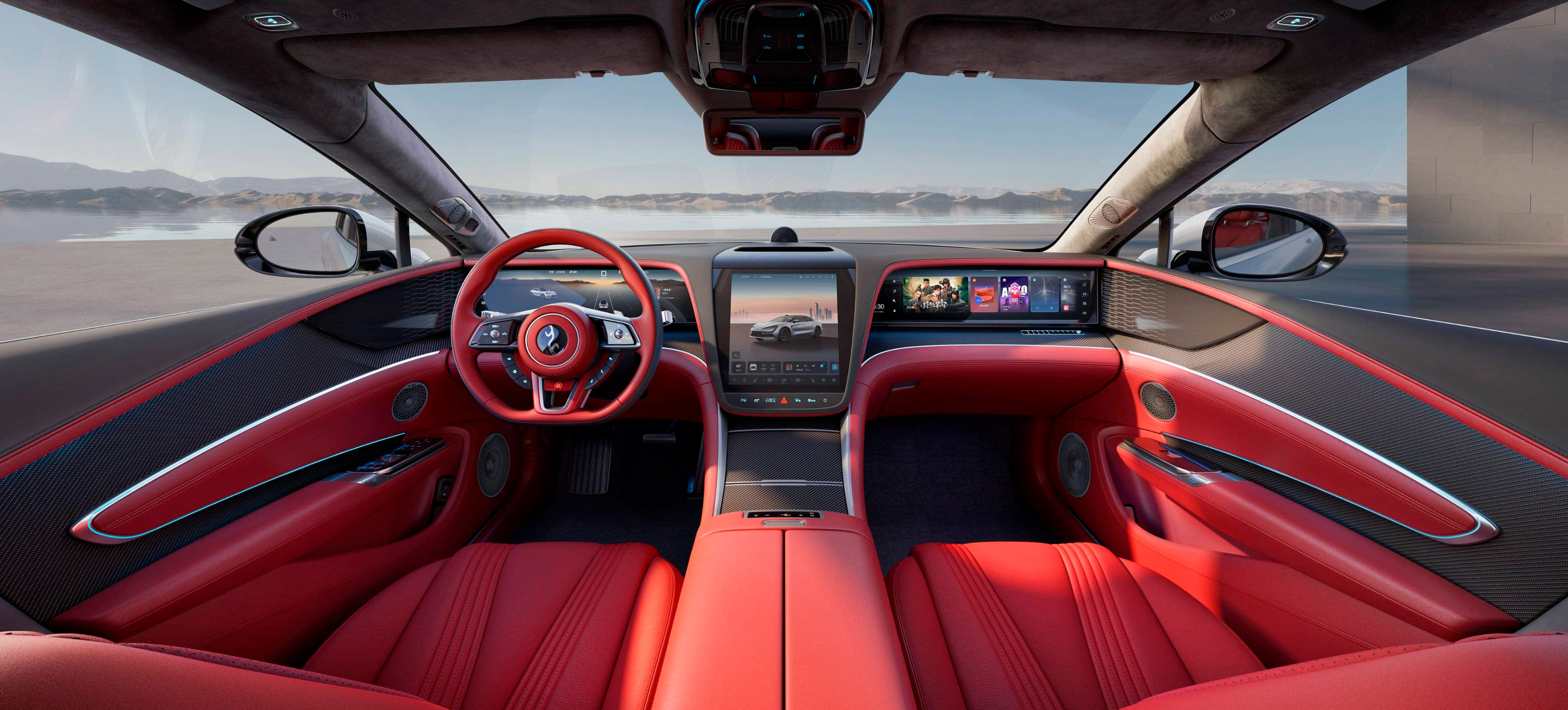 Електромобілі Yangwang U7 з Китаю 360